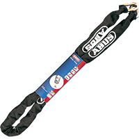 ABUS Vierkant-Stahlkette, Stahl, verzinkt, Länge 110cm, Stärke 8mm
