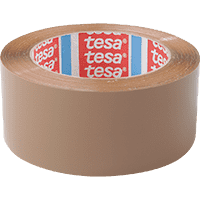 tesa Gefahrgut-Verpackungsband tesapack 64044 PP, braun, 50mm, 66m/Rolle, 6/VE