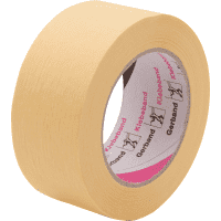 Flachkreppband Gerband 132, chamois, Papier, impr., selbstklebend,50mm,50m/Rolle