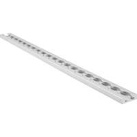 MTPro Airlineschiene 1034, eckig, Loch-Ø 20mm, Aluminium, 1500x34x9,6mm