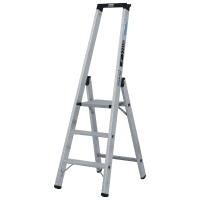 STABILO® Schwerlast-Stufenstehleiter, mit 3 Stufen, Aluminium, 1,7m, 7,1kg