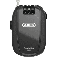 ABUS Roll-Back-Kabelschloss Combiflex™ Break 85, schwarz, Stahlkabel, 85cm, 58g