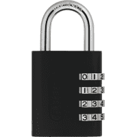 ABUS Zahlenschloss 158KC/45, AP050, indiv. 4-stelliger Zahlencode, 81x45x19mm