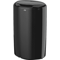 TORK Abfallbehälter, Elevation Design, schwarz, Kunststoff, 50 l, 389x629x289mm
