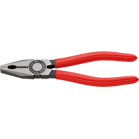KNIPEX® Kombizange, Griffe mit Kunststoff überzogen, 180x47x11mm