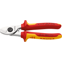 KNIPEX® Kabelschere, gemäß DIN EN 60900 IEC 60900, VDE-geprüft, verchromt