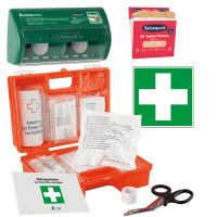K.57 Vorteils-Set Erste-Hilfe-Koffer Classic, Verbandblock, Pflaster elastisch