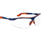uvex Schutzbrille i-vo 9160.265, Kategorie II, blau/orange, PC-Scheibe, excellence, 33g Bild 1