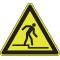 PERMALIGHT® power Bodenz. Warn. Stufe n.unten, R10, Boden.folie, fluoresz, Schenkellänge 300mm Bild 2