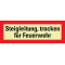 PERMALIGHT® power Feuerwehrschild Steigleitung, trocken f.Feuerw, Folie, 210x74mm Bild 2