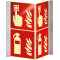 PERMALIGHT® power Brandschutz-Nasenschild Feuerlöscher und Brandmelder, 200x400mm Bild 2