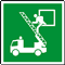 Rettungszeichen Rettungsausstieg, ISO, Folie, selbstklebend, 200 x 200mm Bild 1