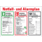 Vorteils-Set Notfall - und Alarmplan, im Brandschutzwechselrahmen Bild 3