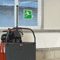 Rettungszeichen Notausstieg mit Fluchtleiter, ASR/ISO, Folie, selbstklebend, 200x200mm Bild 2