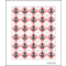 Minisymbol GHS 08 Gesundheitsgefahr, Folie, selbstklebend, 20x20mm, 30 / Bogen Bild 2