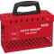 ABUS Wartungsschutzdepot Safety Redbox, für max. 18 Schlösser, rot, 240 x 174 x 94mm Bild 1