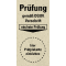 Mini-Grundplakette Prüfung DGUV Vor, Nächster Prüftermin, Primärfaser-Graspapier, 20x40mm, 16 / Bogen Bild 1