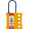 ABUS Hauptschalter- Verriegelung H773, gelb, Kunststoff, Bügel 3mm, 63 x 16mm Bild 1