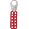 ABUS Hauptschalter- Verriegelung H7012, für 12 Schlösser, rot, Stahl, 160 x 45 x 10mm Bild 1