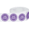 Prüfplakette geprüft nach VDE 0701,28-34, violett, Dokumentenfolie, Ø30mm, 500/Rolle Bild 2