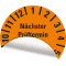 Prüfplakette Nächster Prüftermin 2027, orange, Polyesterfolie, Spezialkleber, Ø20mm, 36 / Bogen Bild 3