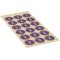 Prüfplakette 2028, violett, Primärfaser-Graspapier, Ø 30mm, 18 / Bogen Bild 2