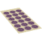 Prüfplakette geprüft nach DGUV V3 Nächster Prüftermin, 28-33, violett, Primärfaser-Graspapier, Ø30mm, 18 / Bogen Bild 2