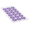 Prüfplakette 2028, violett, Schachbrettfolie, selbstklebend, Ø 30mm, 18 / Bogen Bild 2