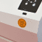 Prüfplakette BetrSichV §14, DGUV52, Nächster Prüftermin, 2027, orange, Folie, Spezialkleber, Ø30mm, 18 / Bogen Bild 4