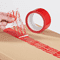 Security Tape, fälschungssicher, rot, Polypropylen, 50m / Rolle Bild 2