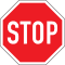 PREMARK® Bodenzeichen STOP- Zeichen, R12, zum Einbrennen, Ø 1000mm Bild 1