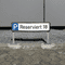 Parkplatzreservierungsschild Kurzparker, mit Befestigungsset 2, 520 x 110mm Bild 3