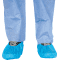 Einweg-Schuhschutz Basic Light, Kategorie I, blau, Polyethylen, Universalgröße, 100 / Verpackungseinheit Bild 2
