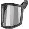 ABUS Vollvisier, Kategorie II, für ABUS Schutzhelme, transparent, inkl.Visieradapter Bild 1
