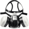 Dräger Lackierer-Set, Kategorie III, Maske X-plore® 3300, 2 Filter A2P3 R D, Größe M Bild 1