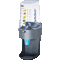 uvex Gehörschutzspender one 2 click, mit Füllstandkontrolle, blau / transparent Bild 1
