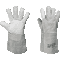 teXXor® Schweißerschutzhandschuh BATU TARA, Kategorie II, natur, 340mm, Größe 10 Bild 1