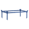 fetra® Aufsetzrahmen f.Paletten-Fahrgestelle, blau, Stahl, 1210x810x370mm, 19kg Bild 1