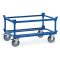fetra® Aufsetzrahmen f.Paletten-Fahrgestelle, blau, Stahl, 1210x810x370mm, 19kg Bild 2