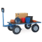 fetra Handpritschenwagen, blau, Stahl, 2345 x 1000 x 1200mm, Tragkraft 1250kg, 113kg Bild 2
