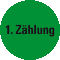 Markierungspunkt 1.Zählung, hellgrün, Haftpapier, ablösbar, Ø 37mm, 10 / Bogen Bild 1