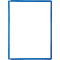 DURABLE Sichttafeln für SHERPA® Sichttafel-Systeme, blau, Polypropylen, DIN A4,5 / Verpackungseinheit Bild 1
