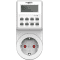 ANSMANN Digitale Wochen- Zeitschaltuhr AES6, weiß, mit LCD Display, 125 x 85 x 60mm Bild 1