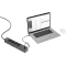 hama Multi- Steckdosenleiste, 4fach, USB- C / A 65W, 1,4m Kabel, sschwrz / Grau Bild 3