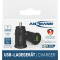 ANSMANN KFZ- Netzteil, Zigarettenanzünderbuchsen- Stecker m. USB- A und USB- C Port Bild 1