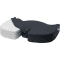 LEITZ Ergo Cosy Sitzkissen, ergonomisch geformt, grau Bild 2