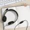 USB HiFi- Kopfhörer, mit Mikrofon und Lautstärkeregeler Bild 4