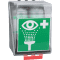 SecuBox® Augenspülstation, Pikto EN ISO 7010, 2 x 1000ml- Flaschen, 236 x 315 x 200mm Bild 1