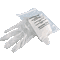 SÖHNGEN® Einmalhandschuhe, Vinyl, Universalgröße, 20 / Verpackungseinheit Bild 2