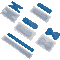 SÖHNGEN® Pflasterspender Detectable, 130 Pflasterwundverbände in 5 Größen, 160x122x57mm Bild 2